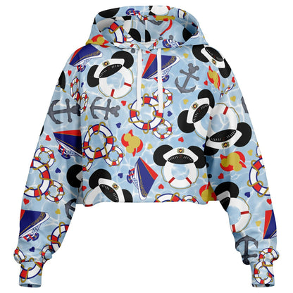 Cruise Collection Cropped Hoodie