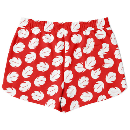 Hawaiian Girl Athletic Shorts