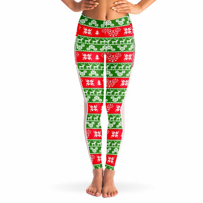 Mickey Christmas Mesh Pocket Legging