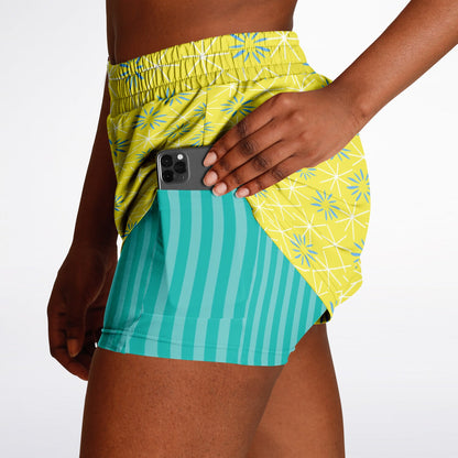 Joy Double Layer Pocket Shorts