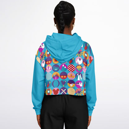 Park Cups Cropped Hoodie