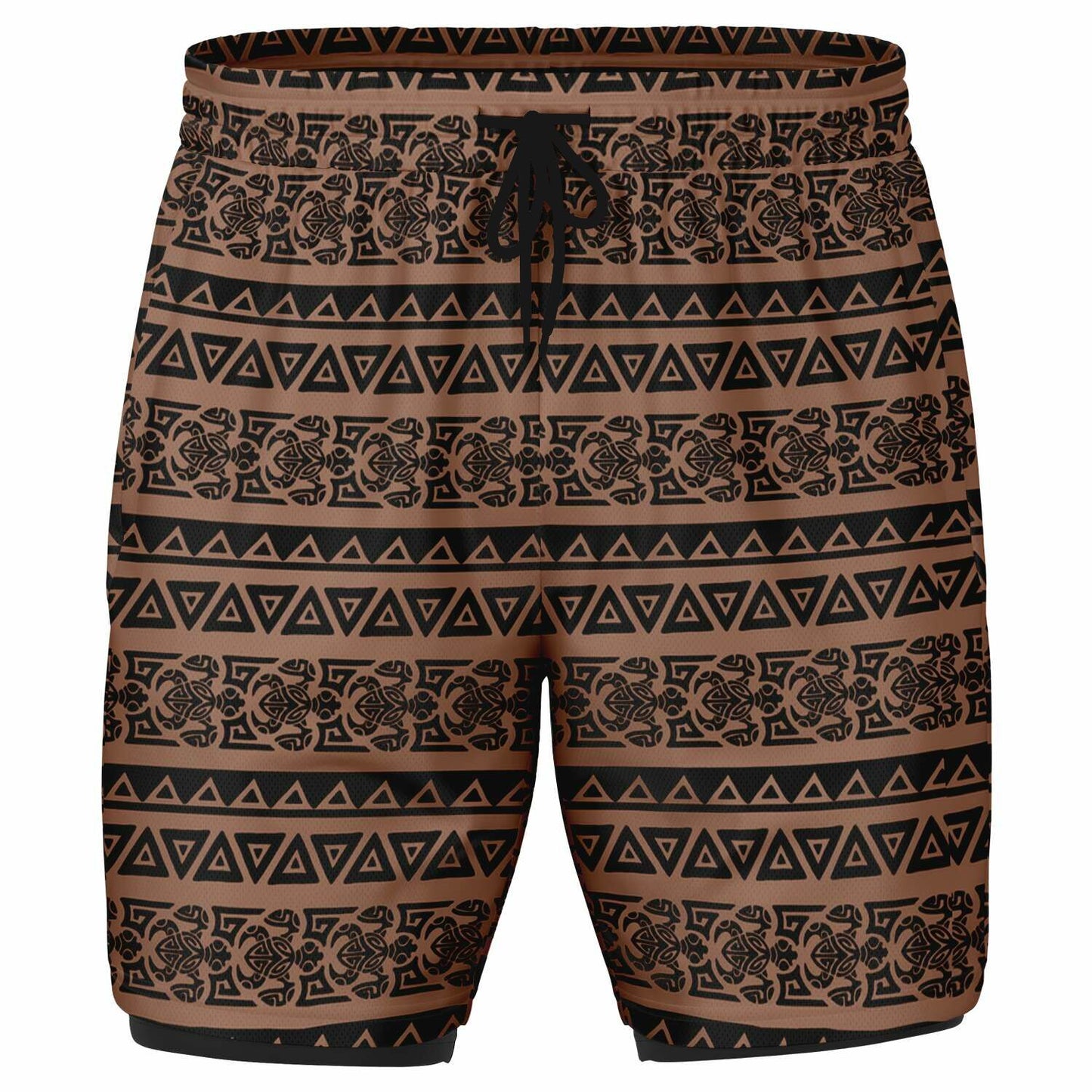 Tribal Men's Double Layer Shorts