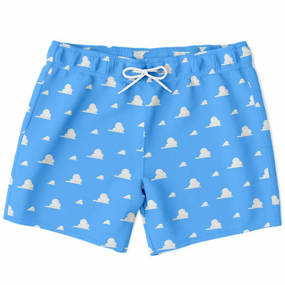 Toy Collection Cloud Wallpaper Men's Swim Trunks