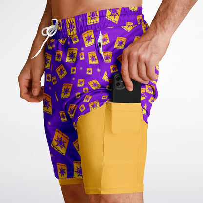 Men's Lanterns Double Layer Pocket Shorts