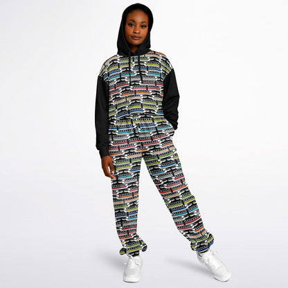 Monorail Cropped Hoodie & Sweatpants