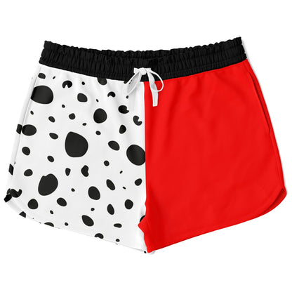 Dalmatian Villain Athletic Shorts