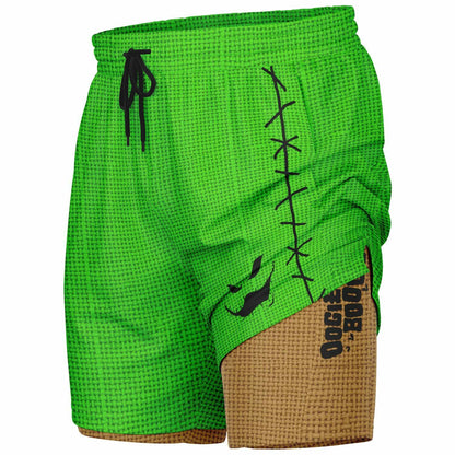 Nightmare Collection BoogieMan Men's Double Layer Pocket Shorts