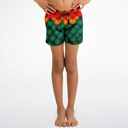 Crazy Bird Kid's Swim Trunks