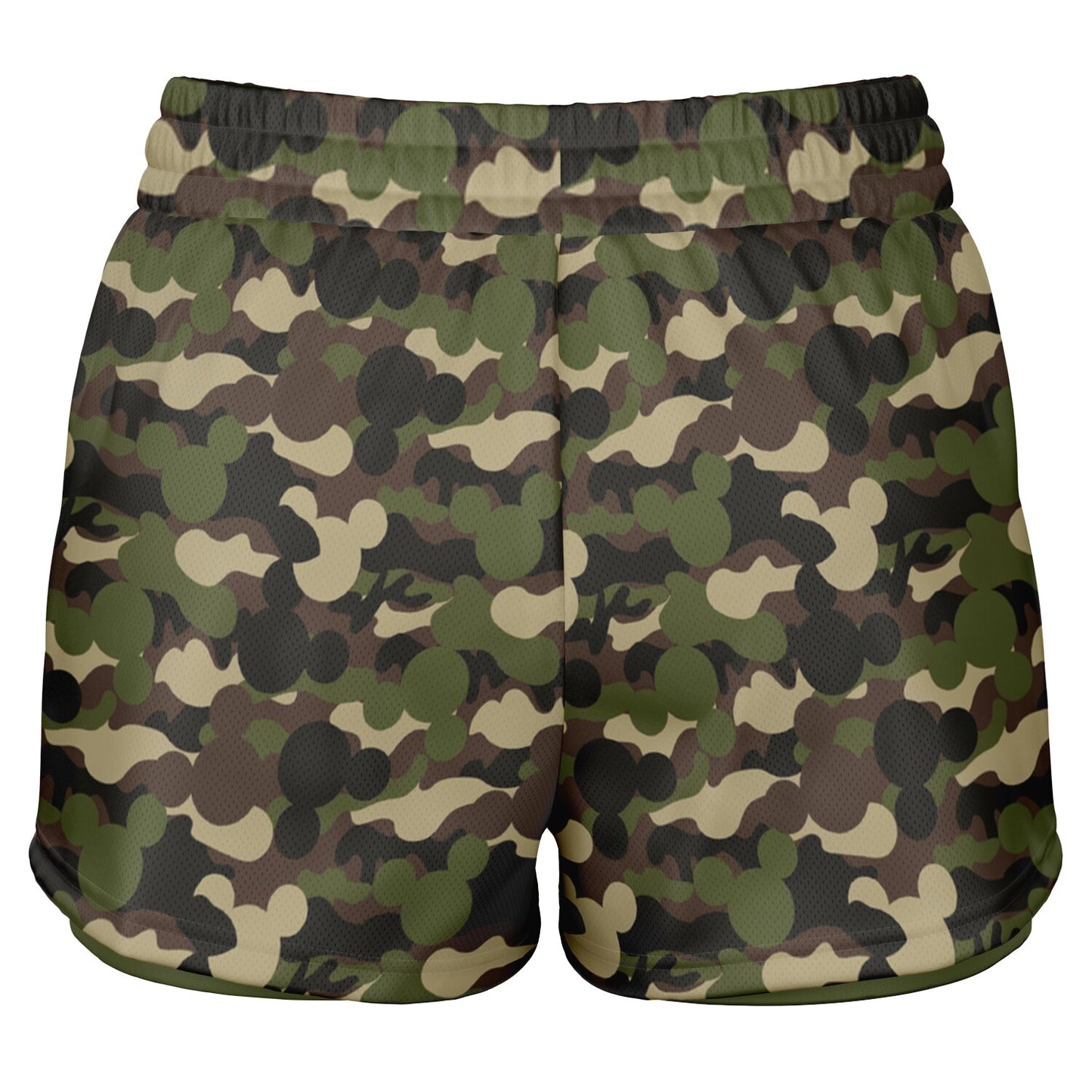 Camo Collection Double Layer Pocket Shorts
