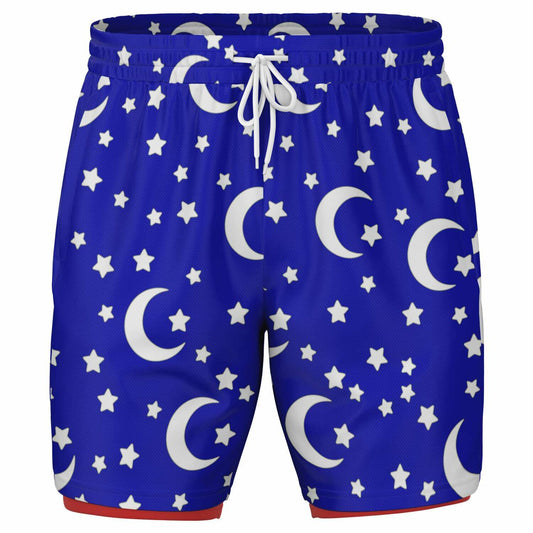 Sorcerer Men's Double Layer Pocket Shorts