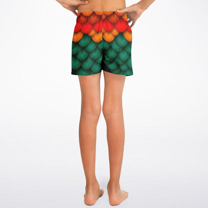 Crazy Bird Kid's Swim Trunks