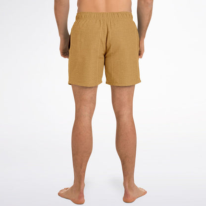 Nightmare Collection Brown BoogieMan Swim Trunks Men