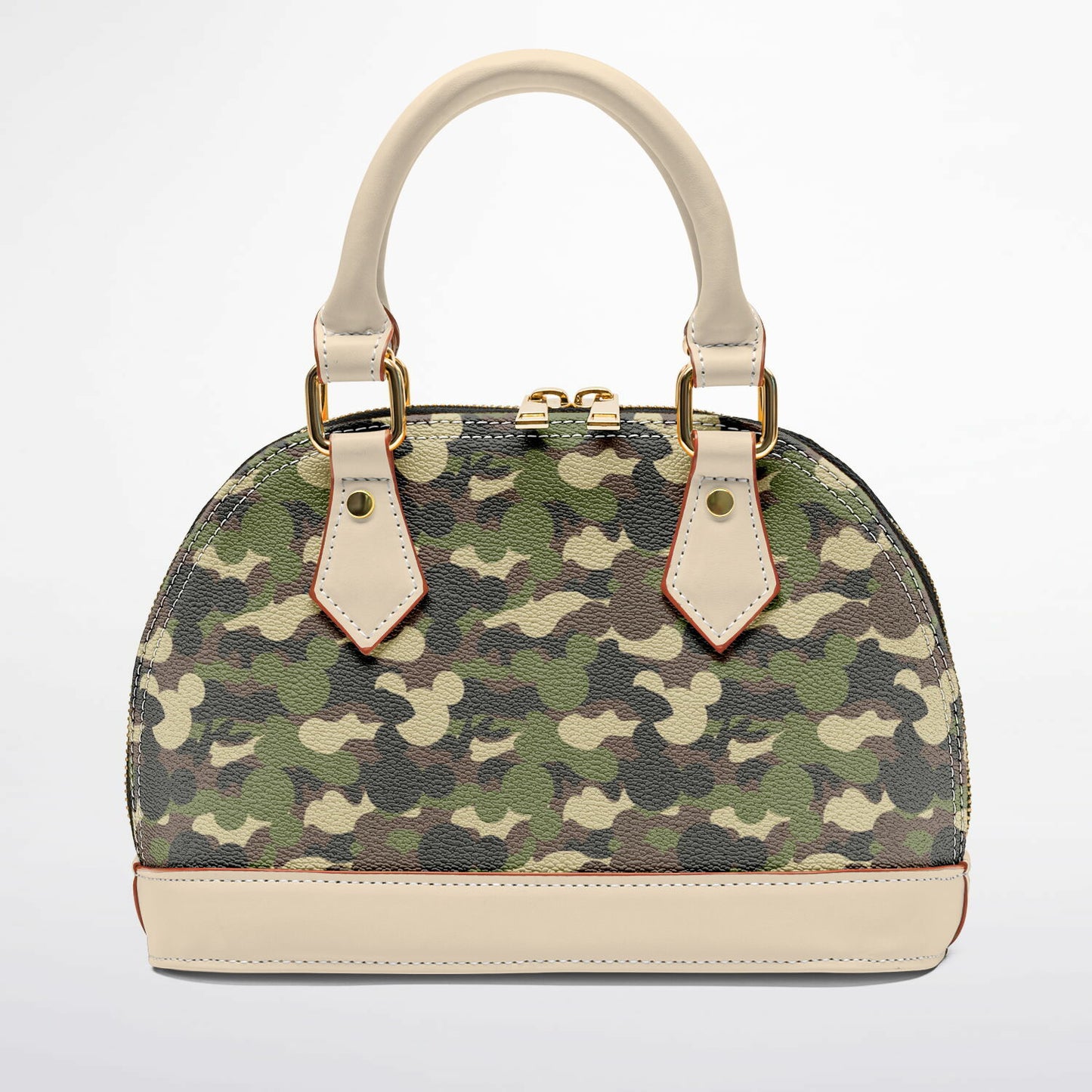 Camo Collection Dome Satchel Handbag