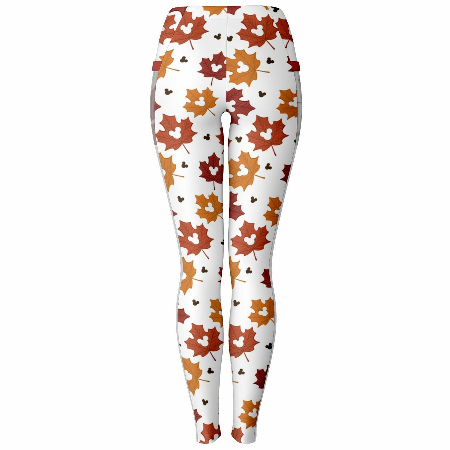 Leaf Collection Light Mesh Pocket Leggings