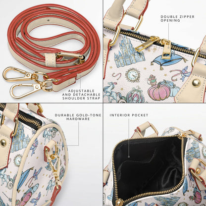 Glass Slipper Crossbody Handbag