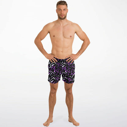 Patterns Collection Men's Swim Trunks