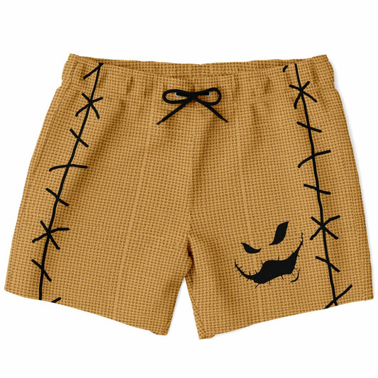 Nightmare Collection Brown BoogieMan Swim Trunks Men