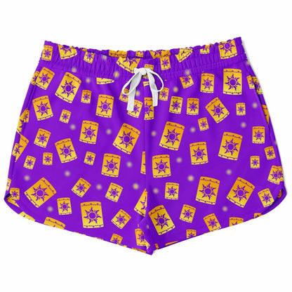 Tangled Lanterns Athletic Loose Shorts