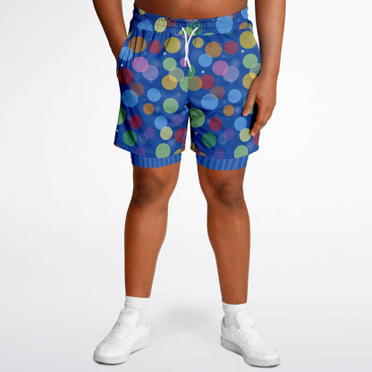 Core Memory Orb Men's Double Layer Pocket Shorts