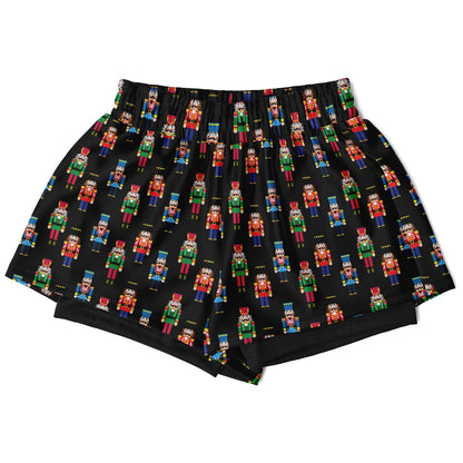 Nutcracker Double Layer Pocket Shorts