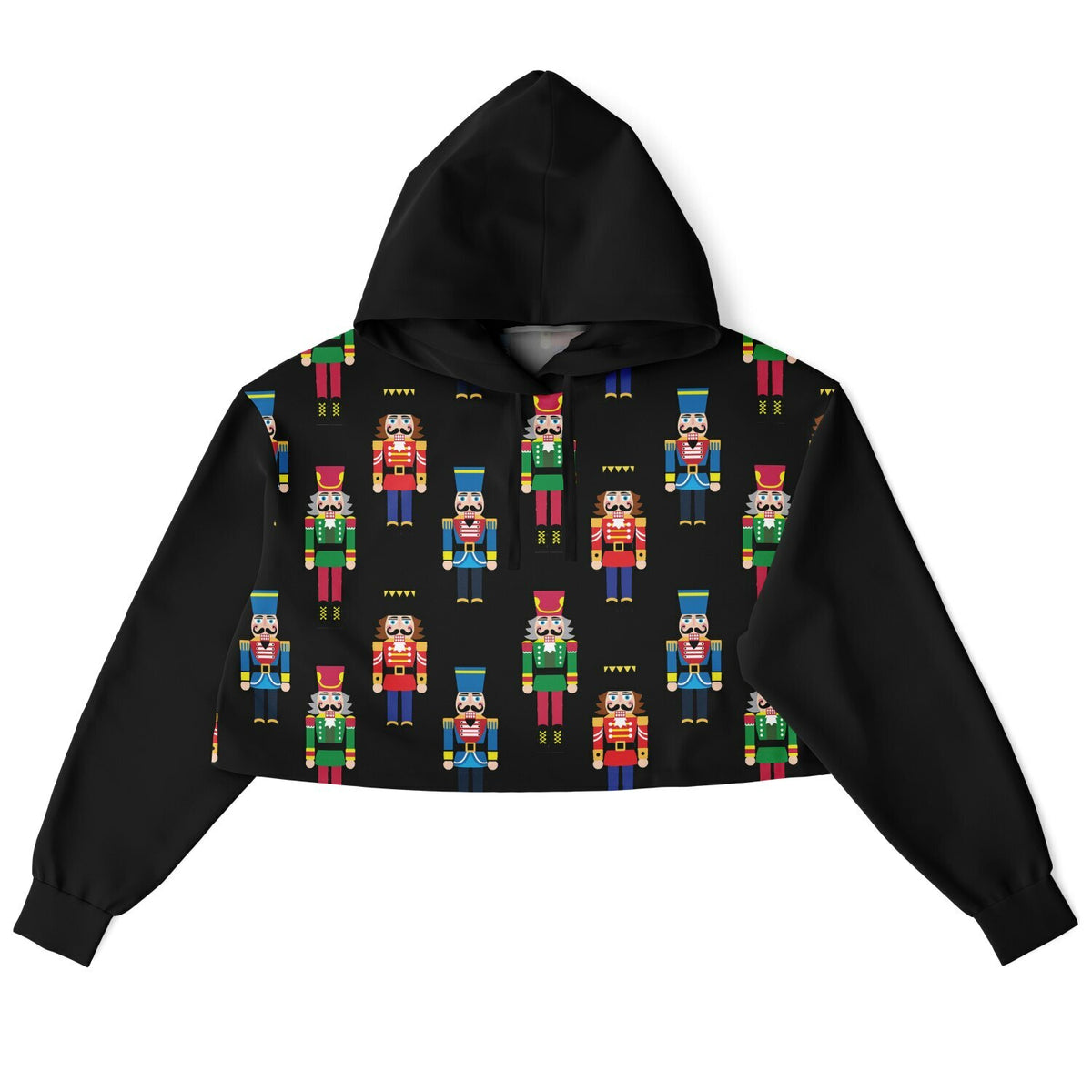 Nutcracker Cropped Hoodie