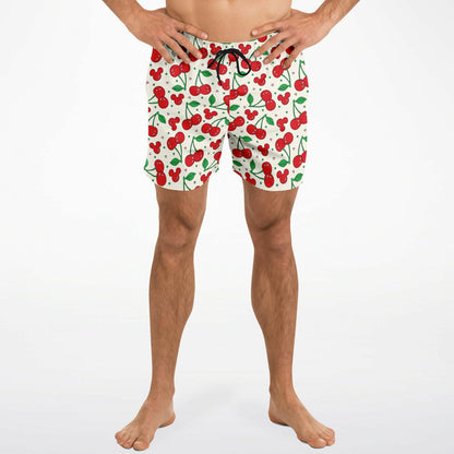 Cherry Collection Men's Swim Trunks