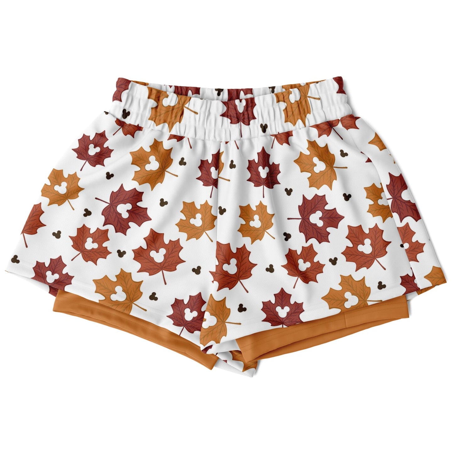 Leaf Collection Light Double Layer Pocket Shorts