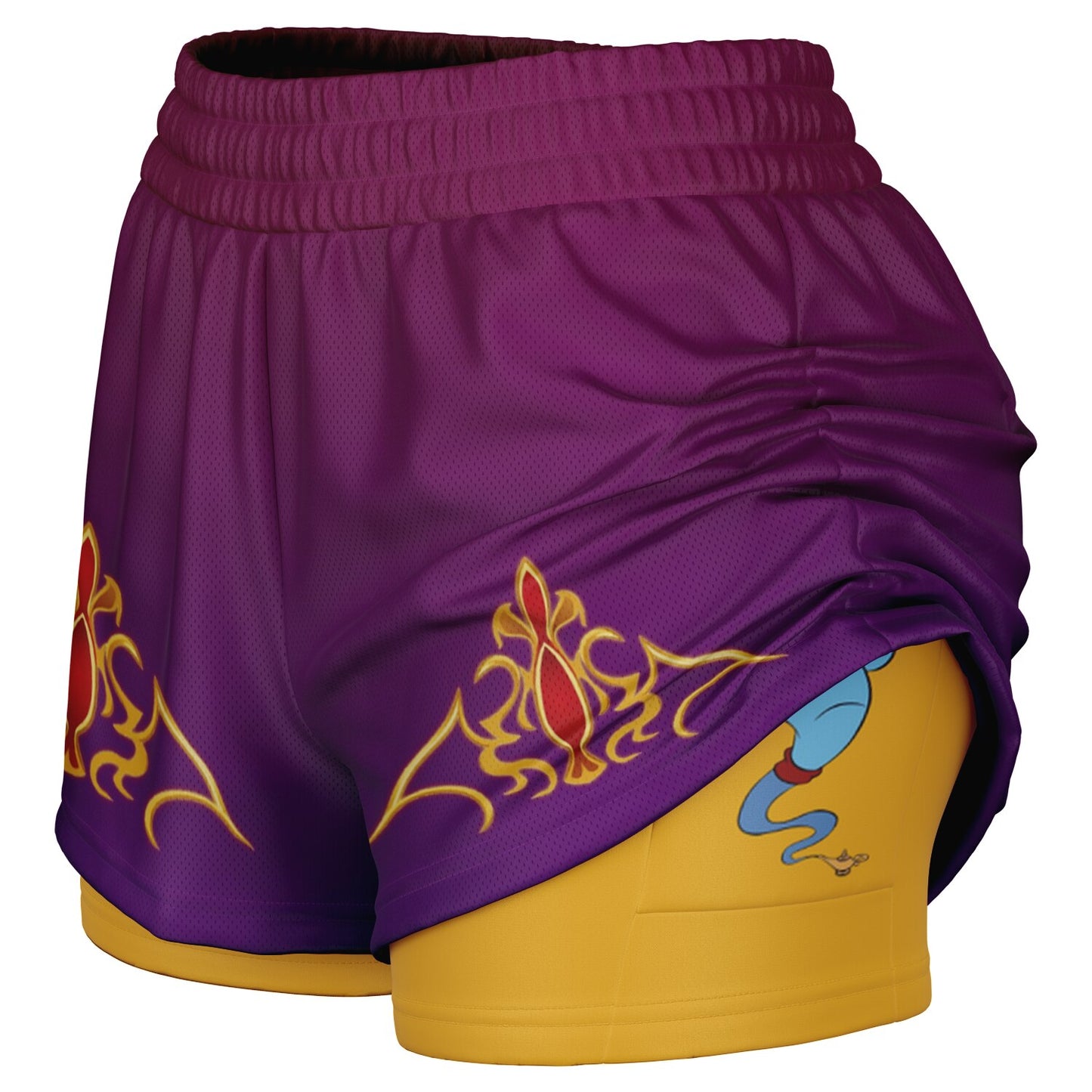 Arabian Nights Double Layer Pocket Shorts