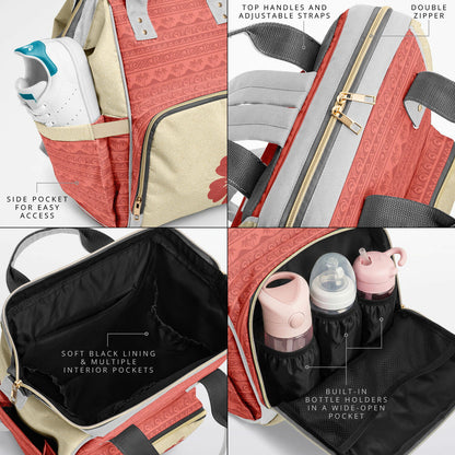 Hawaiian Collection Diaper Bag Backpack