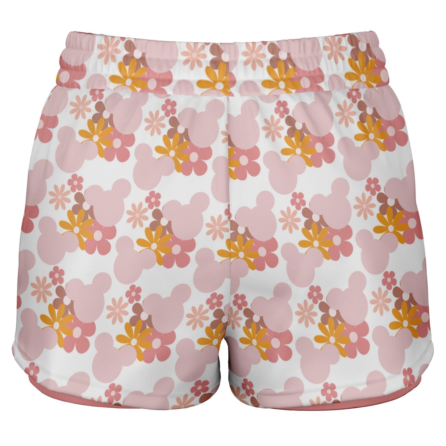 Park Flowers Double Layer Pocket Shorts