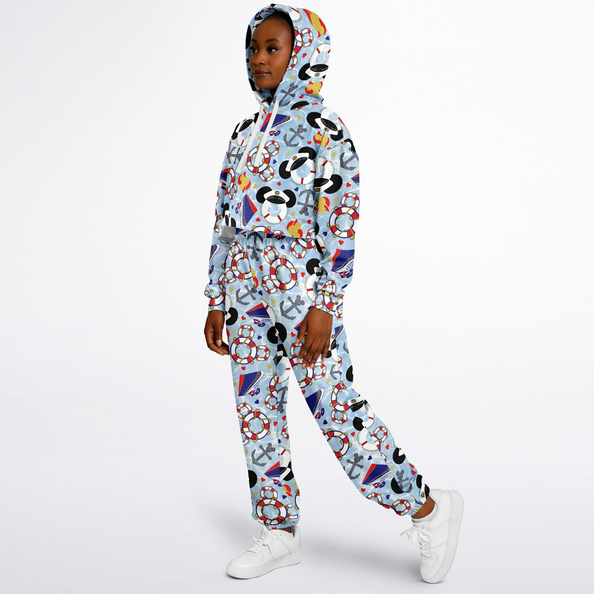 Cruise Collection Cropped Hoodie & Sweatpants