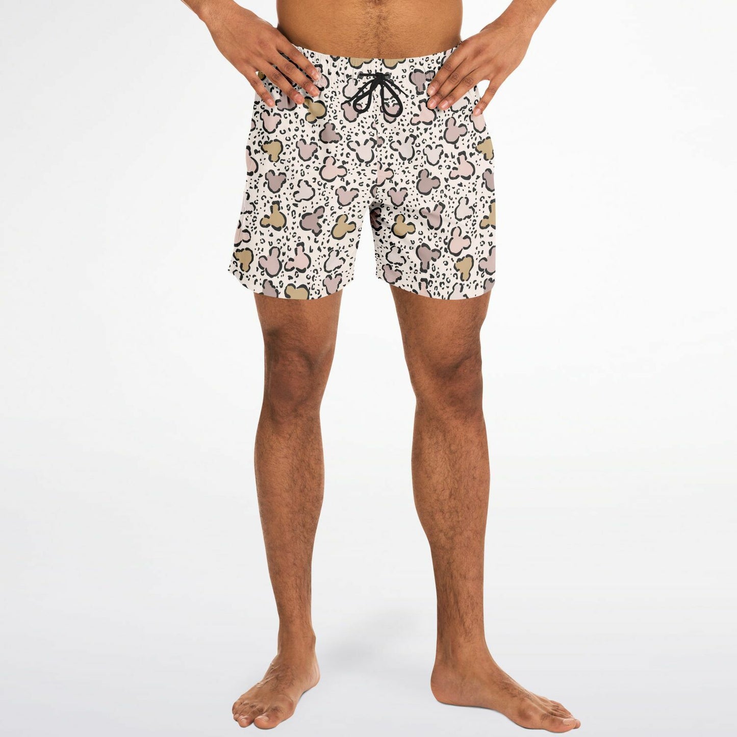 Men's Leopard Swim Trunks