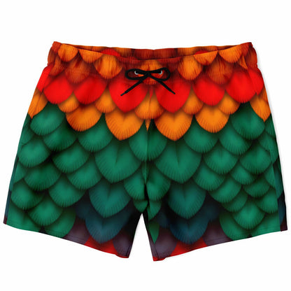 Crazy Bird Swim Trunks Men
