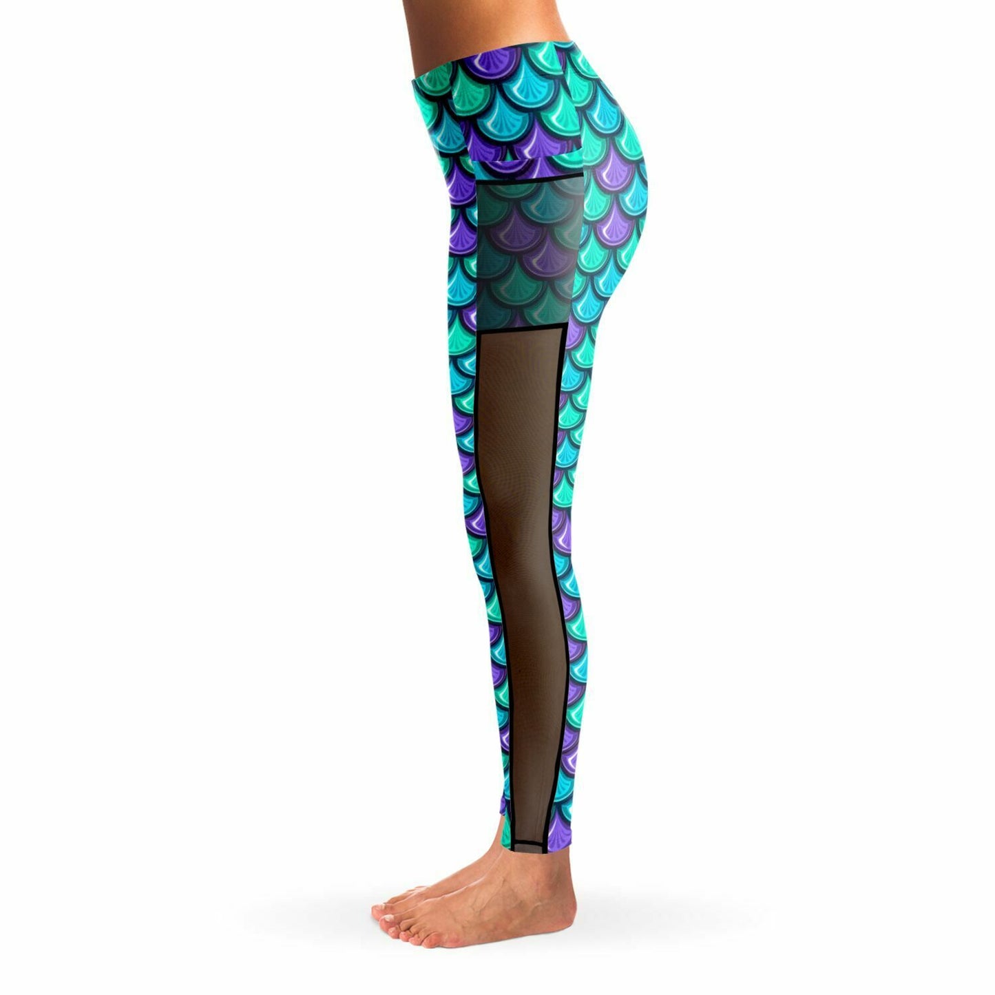 Mermaid Mesh Pocket Legging