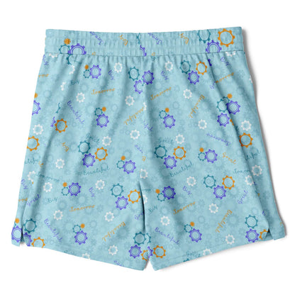 Blue Carousel Collection Men's Double Layer Pocket Shorts