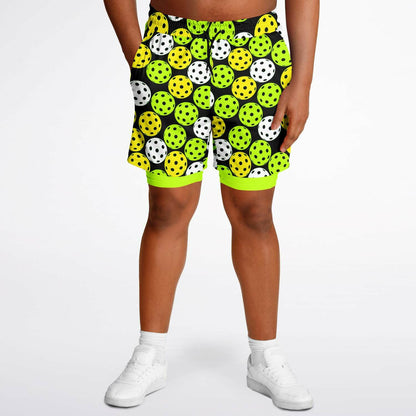 Pickleball Double Layer Pocket Shorts