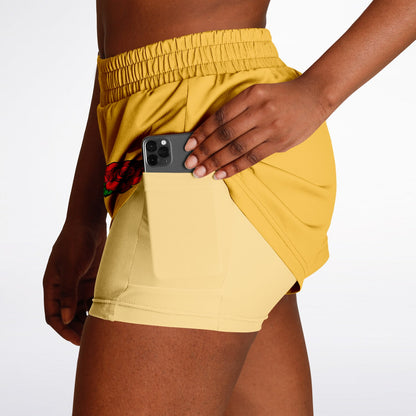 Belle Double Layer Pocket Shorts