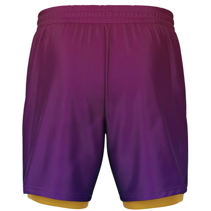 Arabian Nights Men's Double Layer Pocket Shorts
