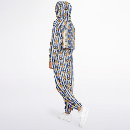 Running Chipmunks Crop Hoodie & Sweatpants