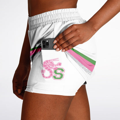 Zombie Cheerleader Double Layer Shorts