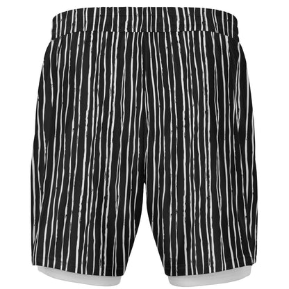 Nightmare Collection Jack Men's Double Layer Pocket Shorts