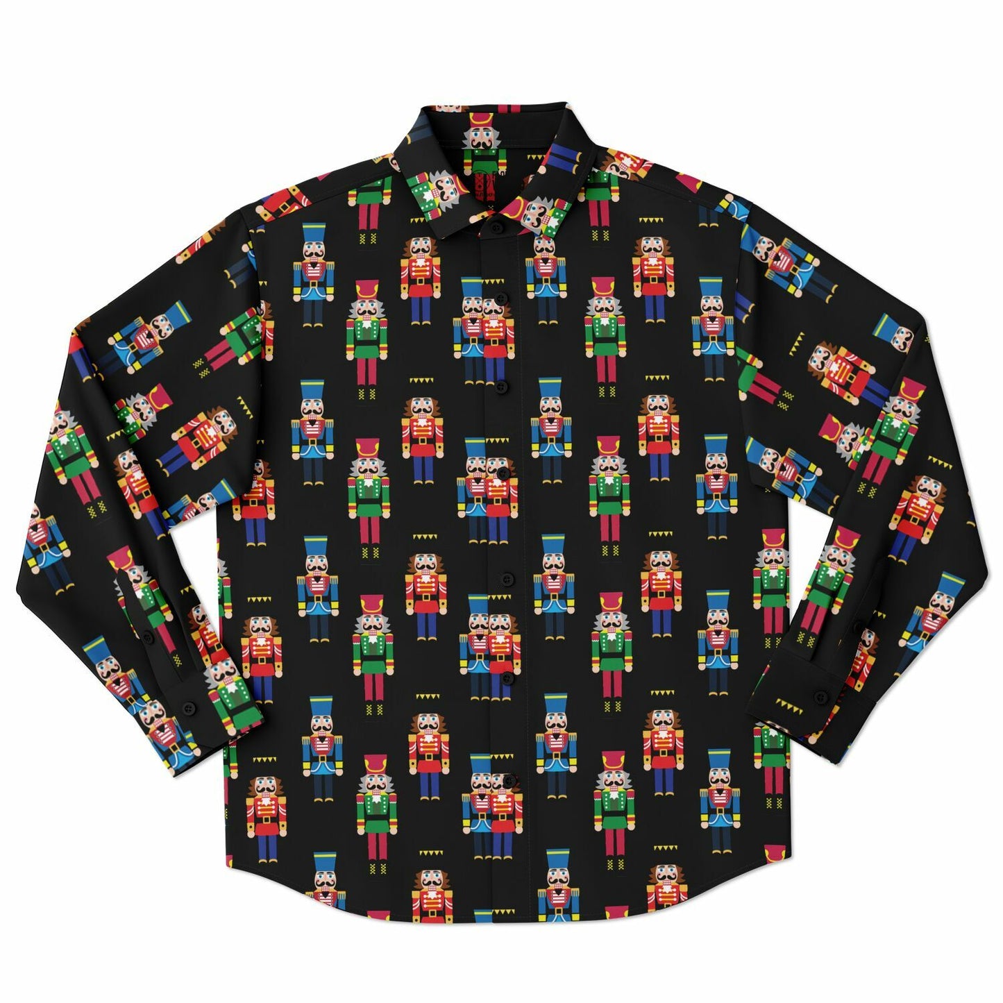 Nutcracker Long Sleeve Button Down Shirt