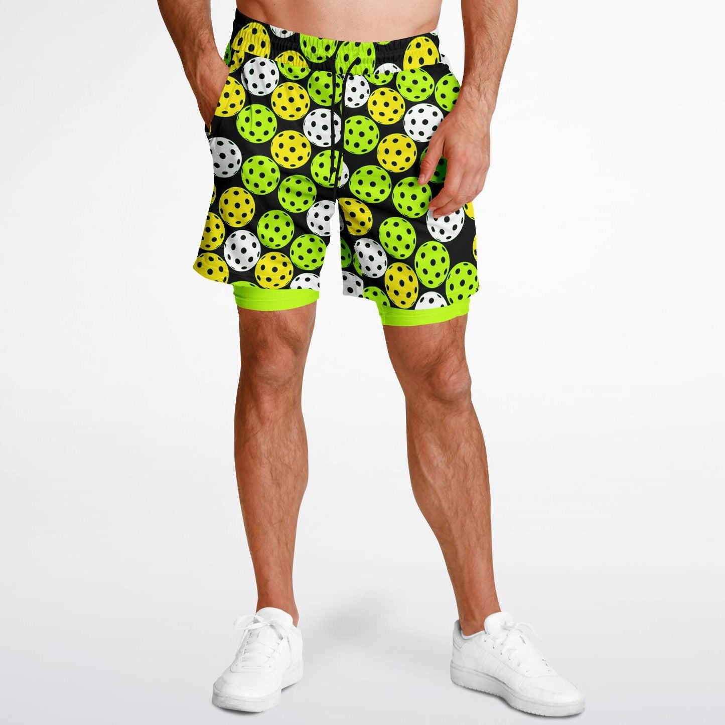 Pickleball Double Layer Pocket Shorts