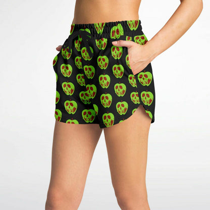 Evil Apple Athletic Loose Shorts