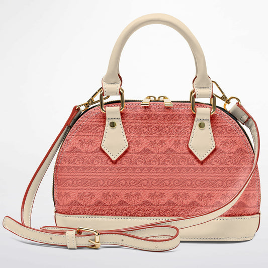 Hawaiian Princess Dome Satchel Handbag