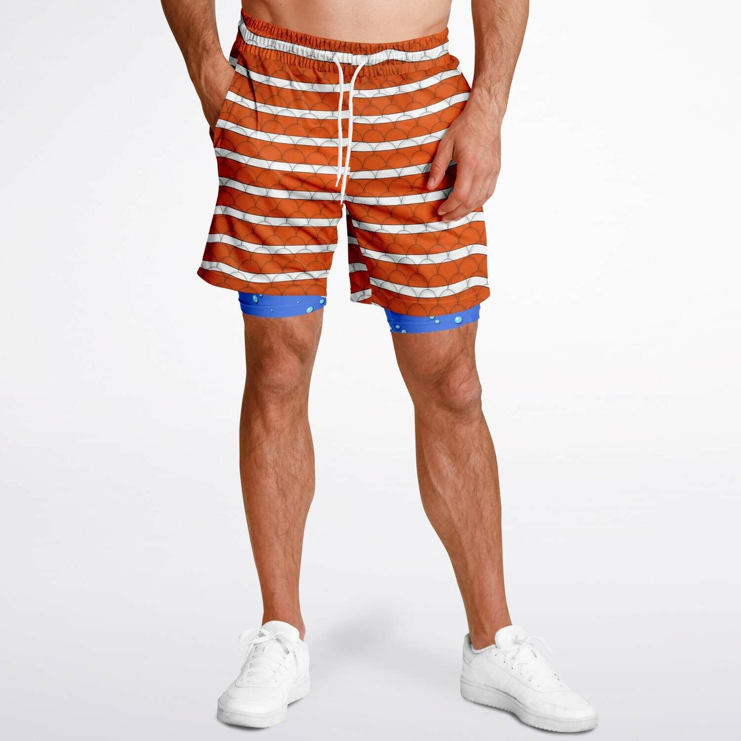 Clownfish Men's Double Layer Shorts