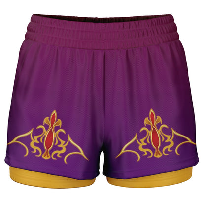 Arabian Nights Double Layer Pocket Shorts