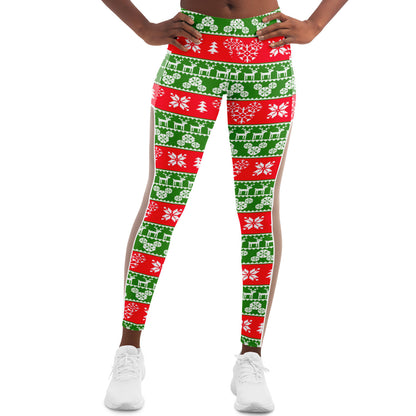 Mickey Christmas Mesh Pocket Legging