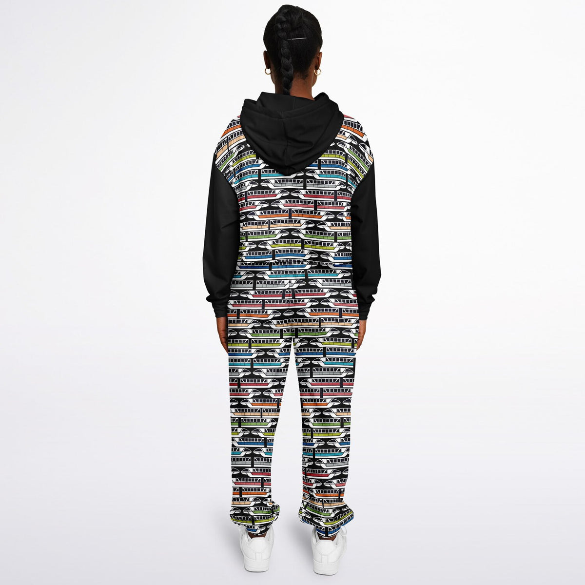 Monorail Cropped Hoodie & Sweatpants