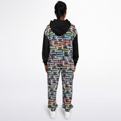 Monorail Cropped Hoodie & Sweatpants